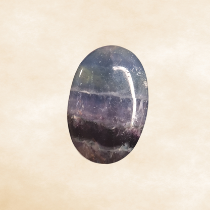 Rainbow Fluorite Palm Stone